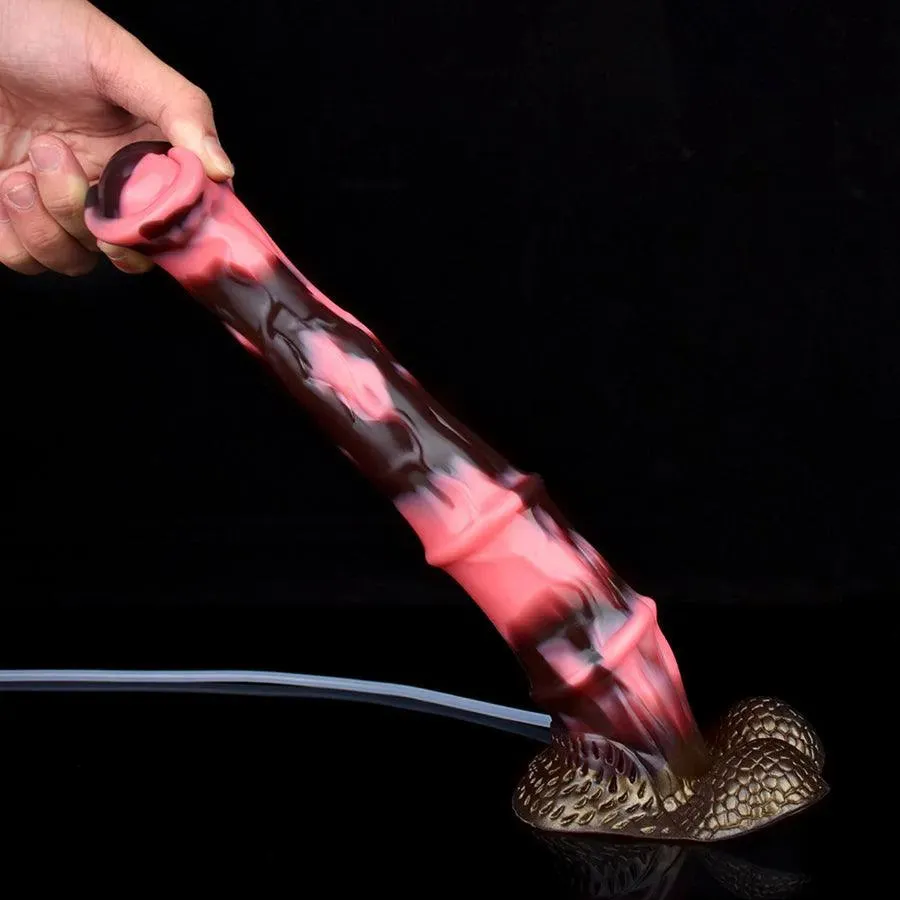 10 Inches Realistic Silicone Horse Squirting Dildo