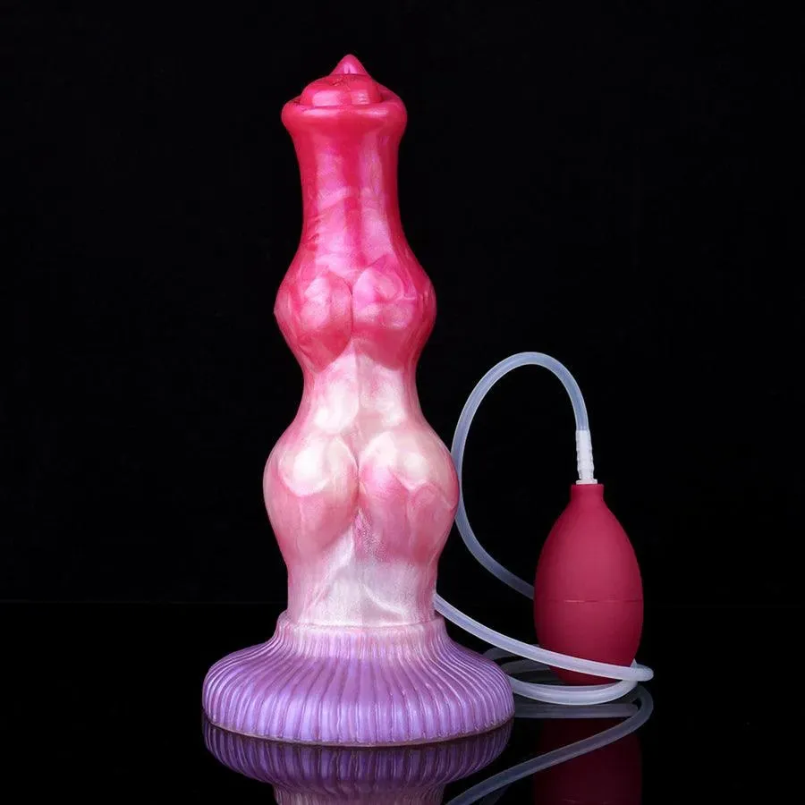 10 Inches Silicone Ejaculating Dildo Sex Toy