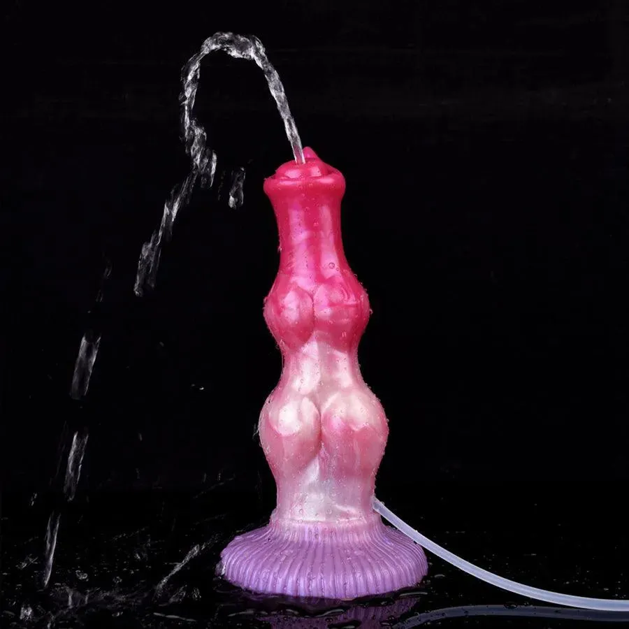 10 Inches Silicone Ejaculating Dildo Sex Toy
