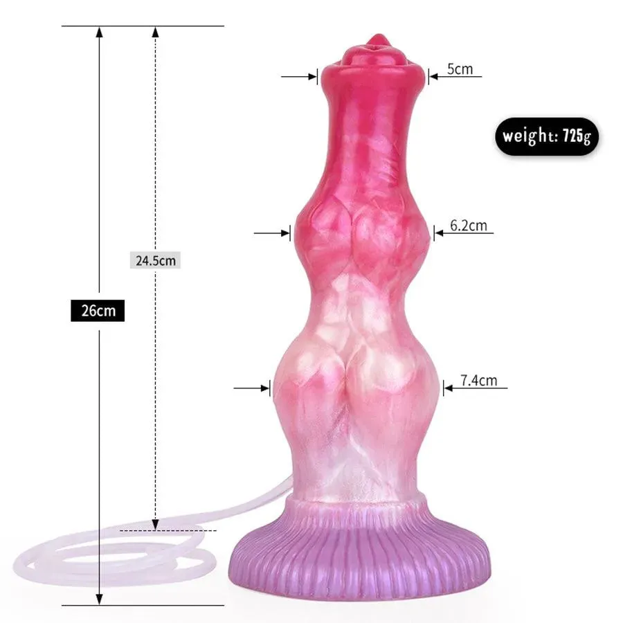 10 Inches Silicone Ejaculating Dildo Sex Toy