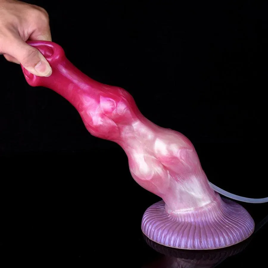 10 Inches Silicone Ejaculating Dildo Sex Toy