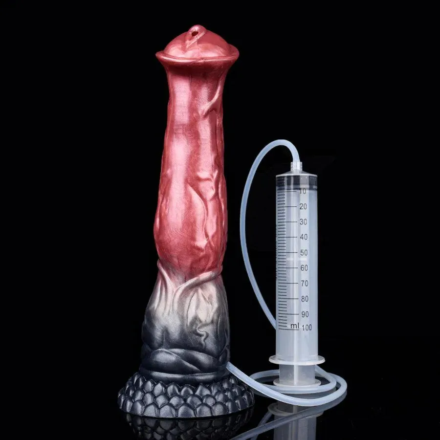 11 Inches Silicone Ejaculating War Horse Dildo