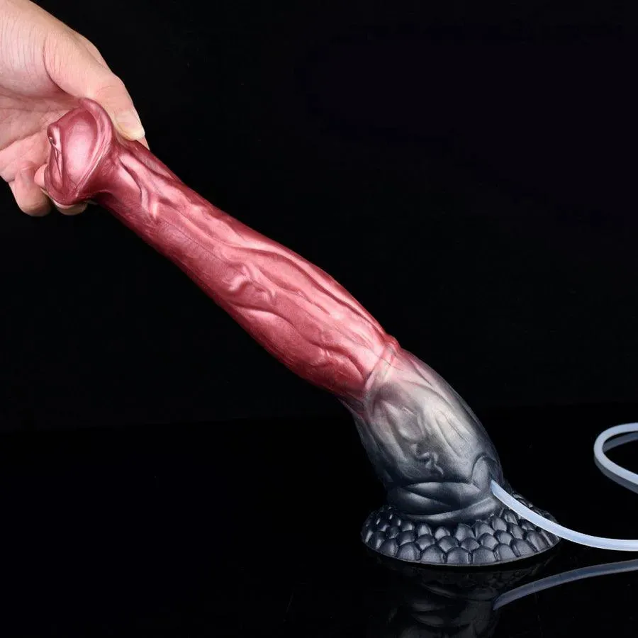 11 Inches Silicone Ejaculating War Horse Dildo