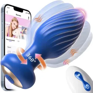 360° Rotating Anal Plug – Wireless APP Control