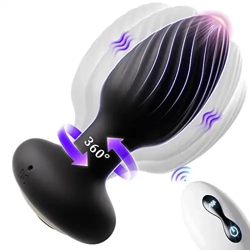 360° Rotating Anal Plug – Wireless APP Control