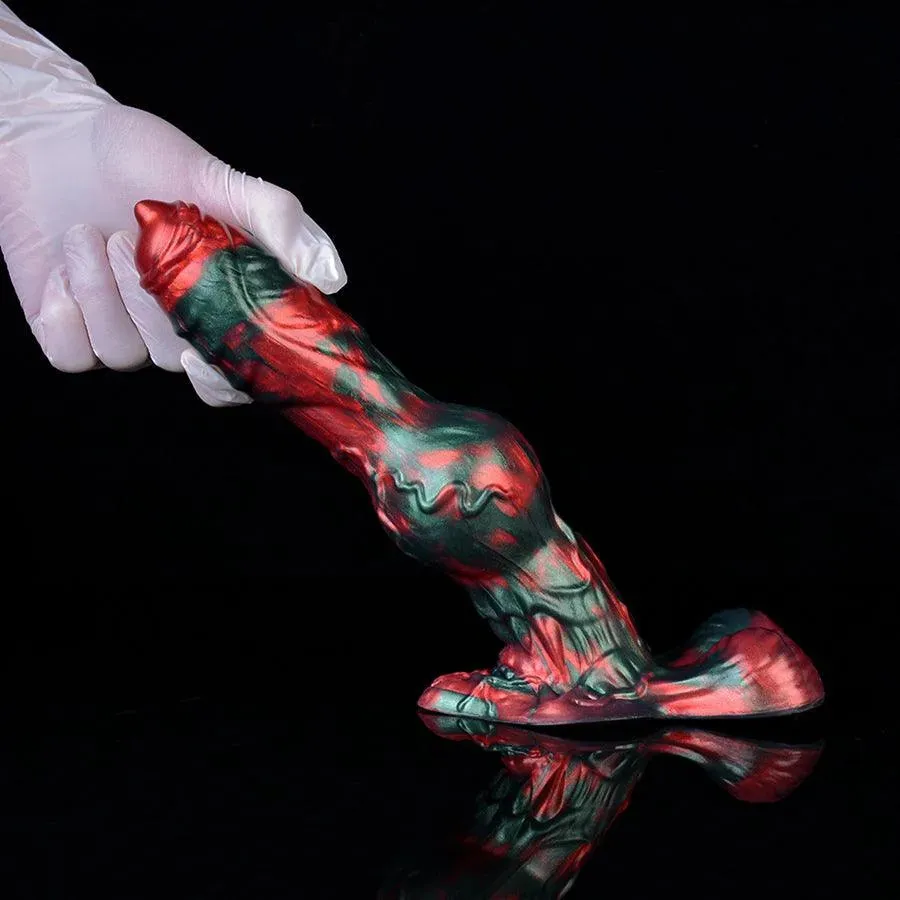 8.5 Inches Suction Cup Dog Knot Dildo