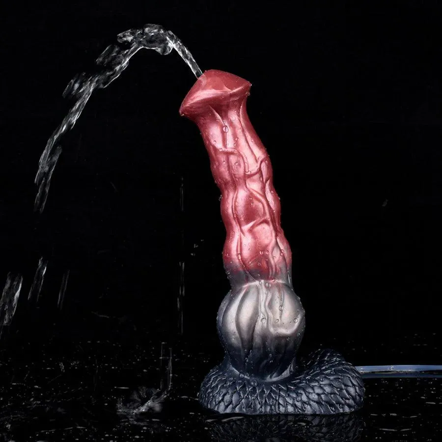 9 Inches Realistic Ejaculating Horse Dildo