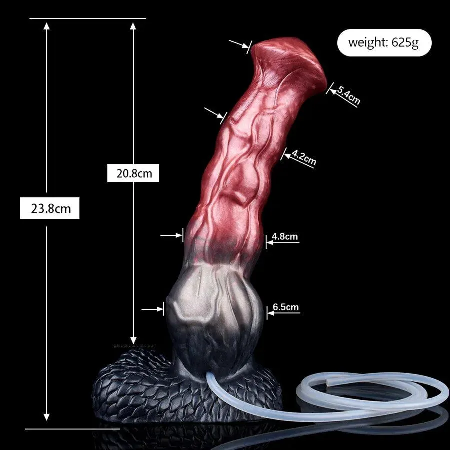 9 Inches Realistic Ejaculating Horse Dildo