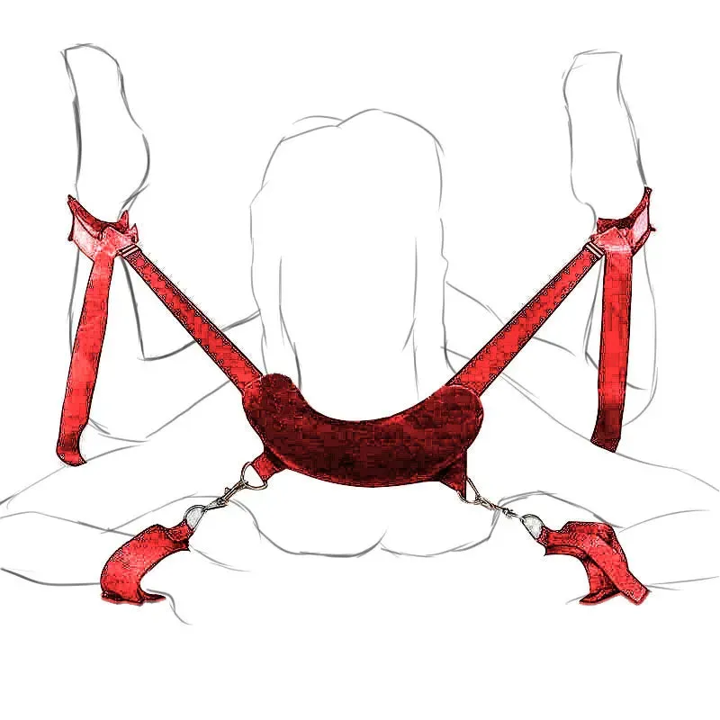 Adjustable Ergonomic Handcuffs & Ankle Cuffs Restraint Bondage Collection