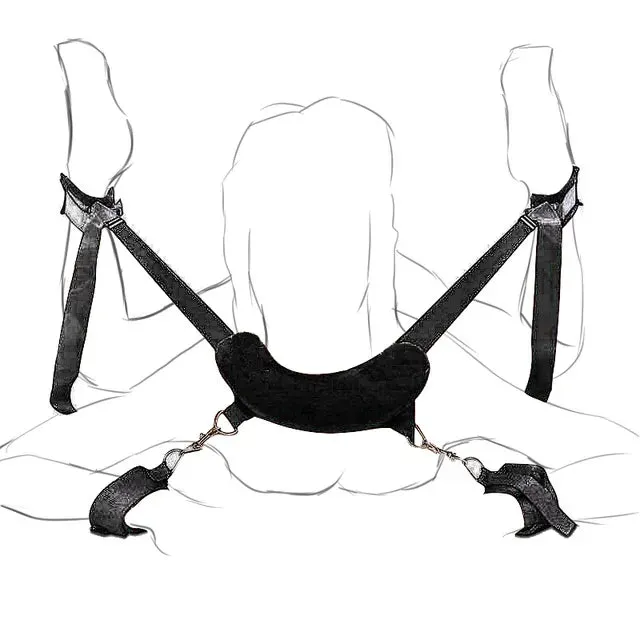 Adjustable Ergonomic Handcuffs & Ankle Cuffs Restraint Bondage Collection