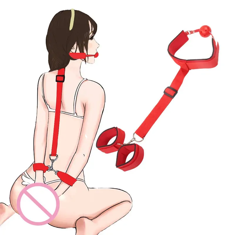 Adjustable Ergonomic Handcuffs & Ankle Cuffs Restraint Bondage Collection