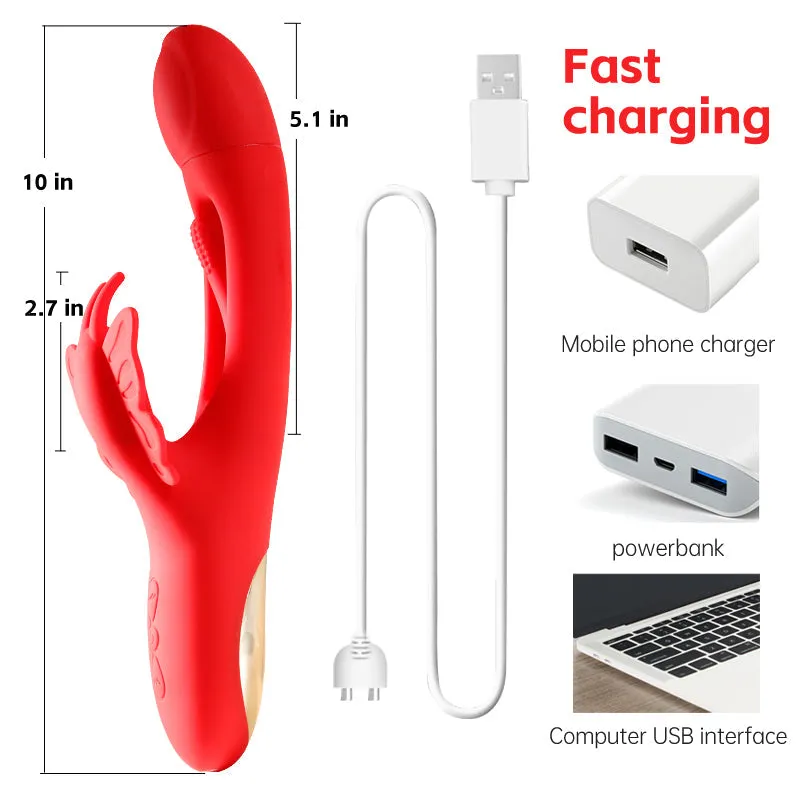 Ariana - Flapping G Spot Vibrator with Dual Vibration