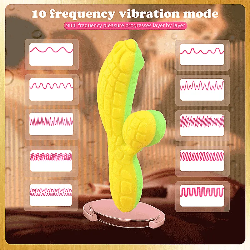 Armor Dragon Vibrating Rabbit Sex Toy