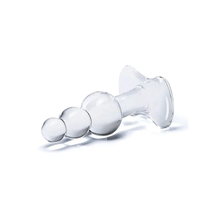 Beaded Glass Butt Plug