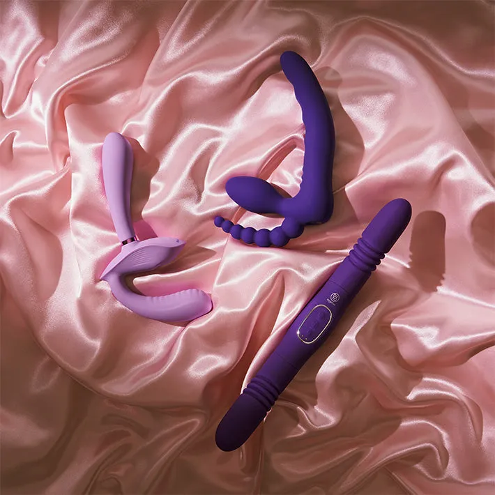 Bodywand i.D. Petal Vibrating Strapless Strap On