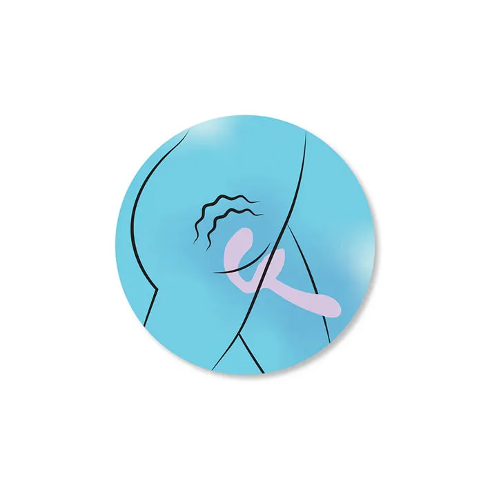 Bodywand i.D. Petal Vibrating Strapless Strap On