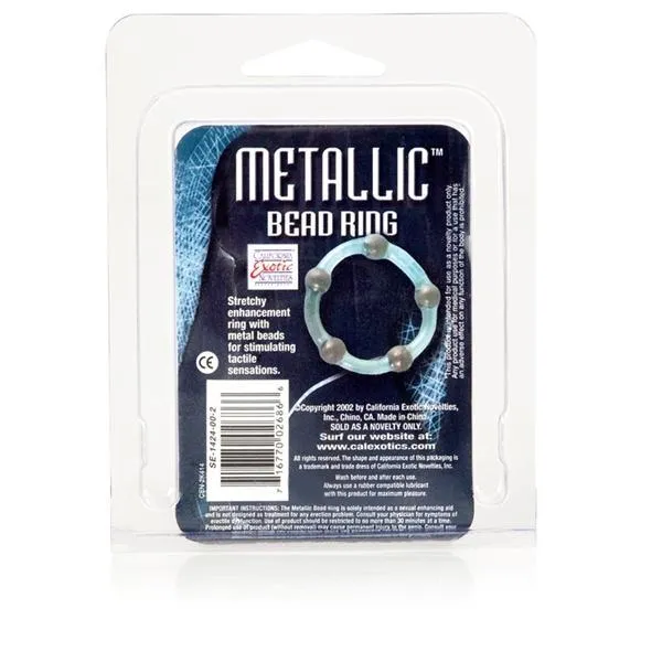 California Exotics - Metallic Bead Cock Ring