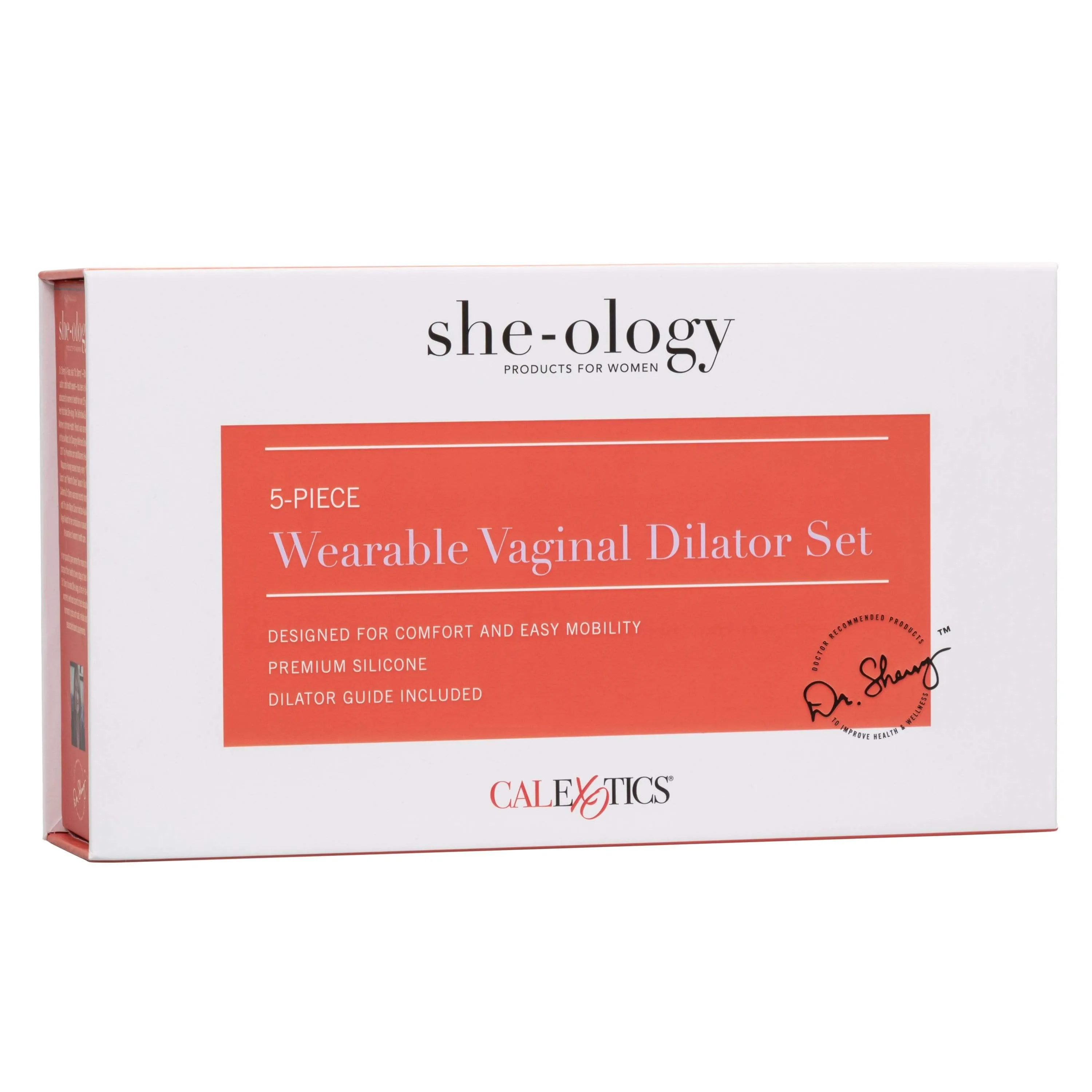 California Exotics - She-ology 5 piece Wearable Vaginal Dilator Set (Multi Colour)