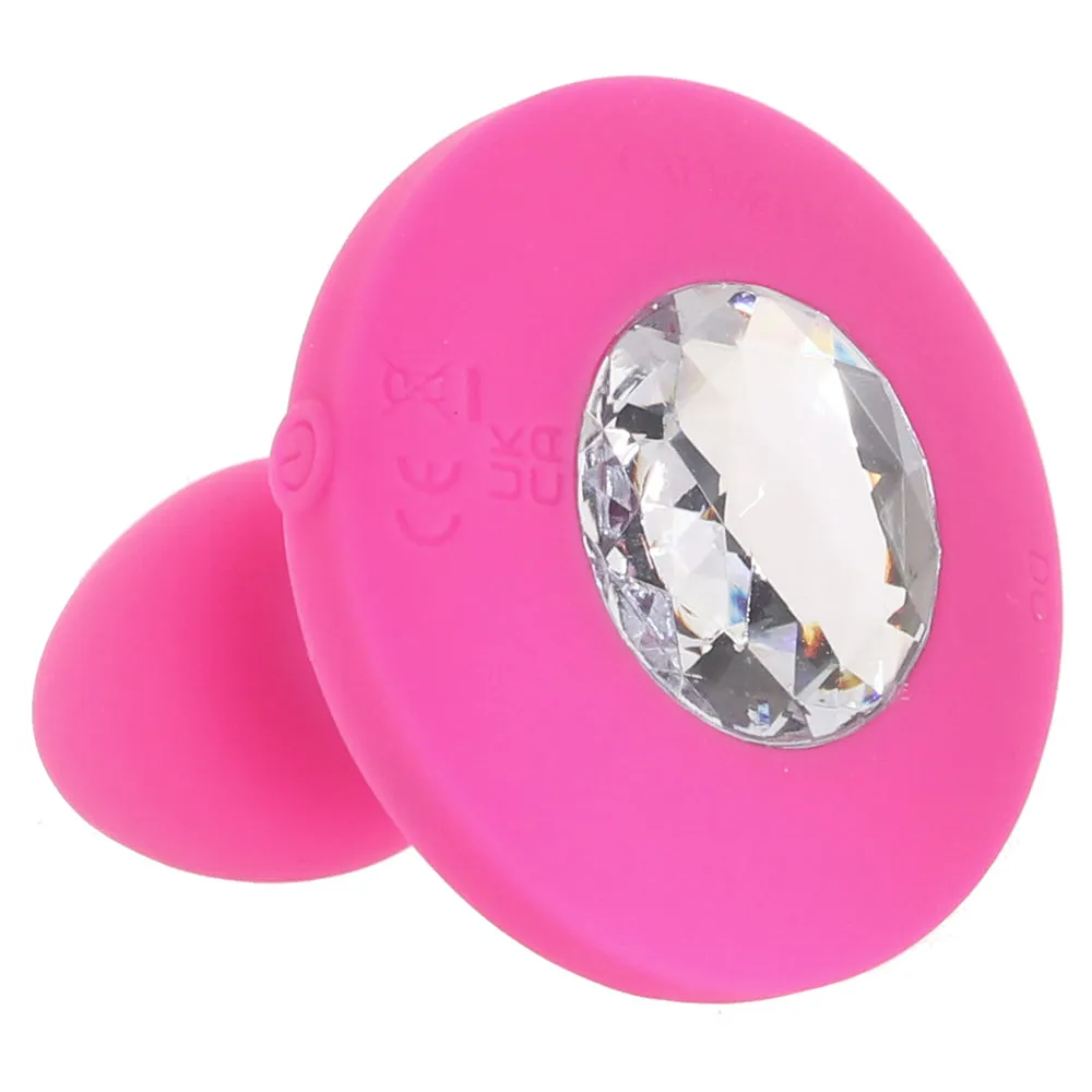 Cheeky Gems Small Vibrating Probe in Pink