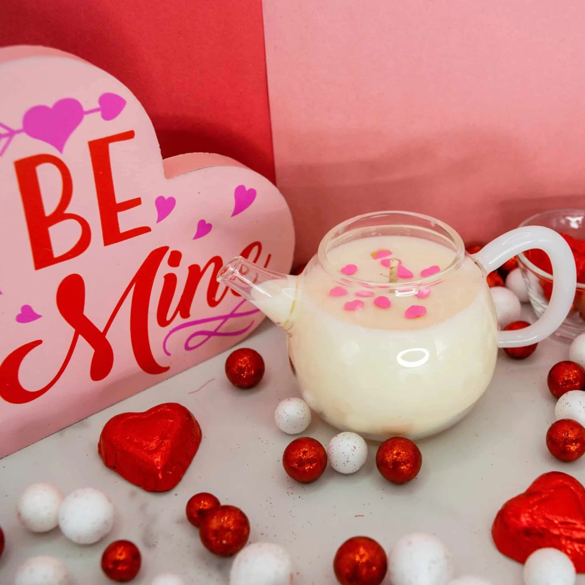 Cherry Chocolate Teapot Candle 4.5oz