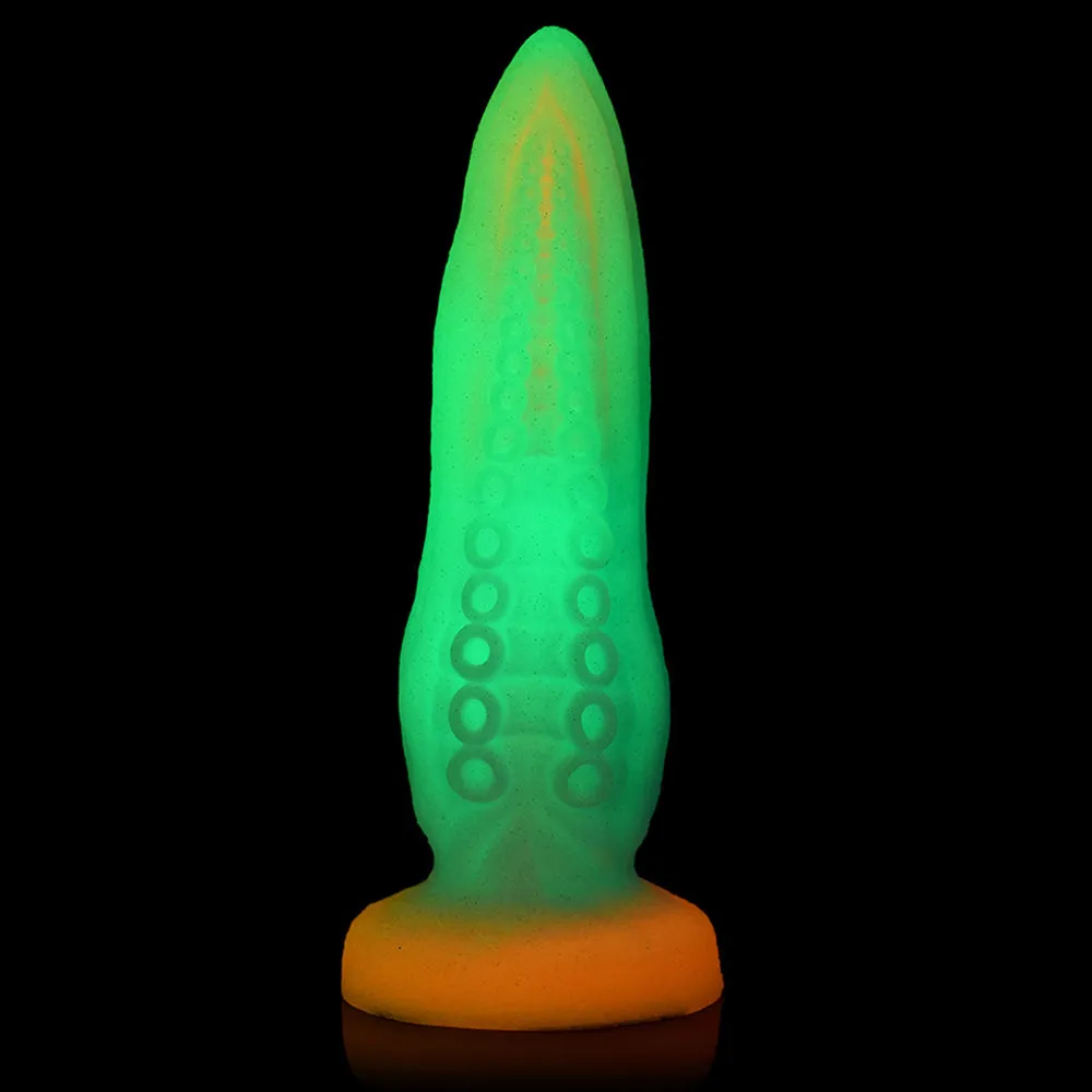 Creature Cocks Tenta-Cock Glow In The Dark Silicone Dildo