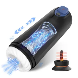 Cyrus - Male Masturbator with Thrusting,  Vibration & Heating Function (Auto Dryer Included)