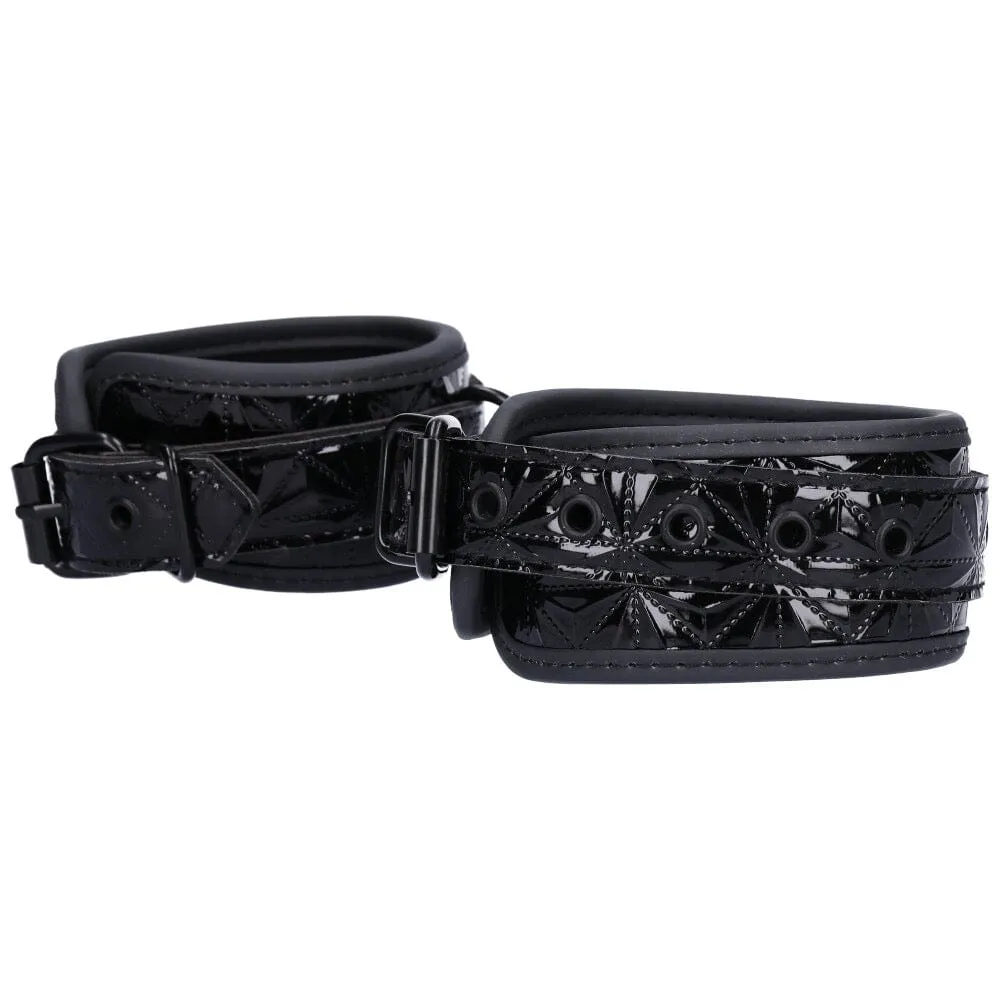 Dark Amour Leather Ankle Cuff Restraints