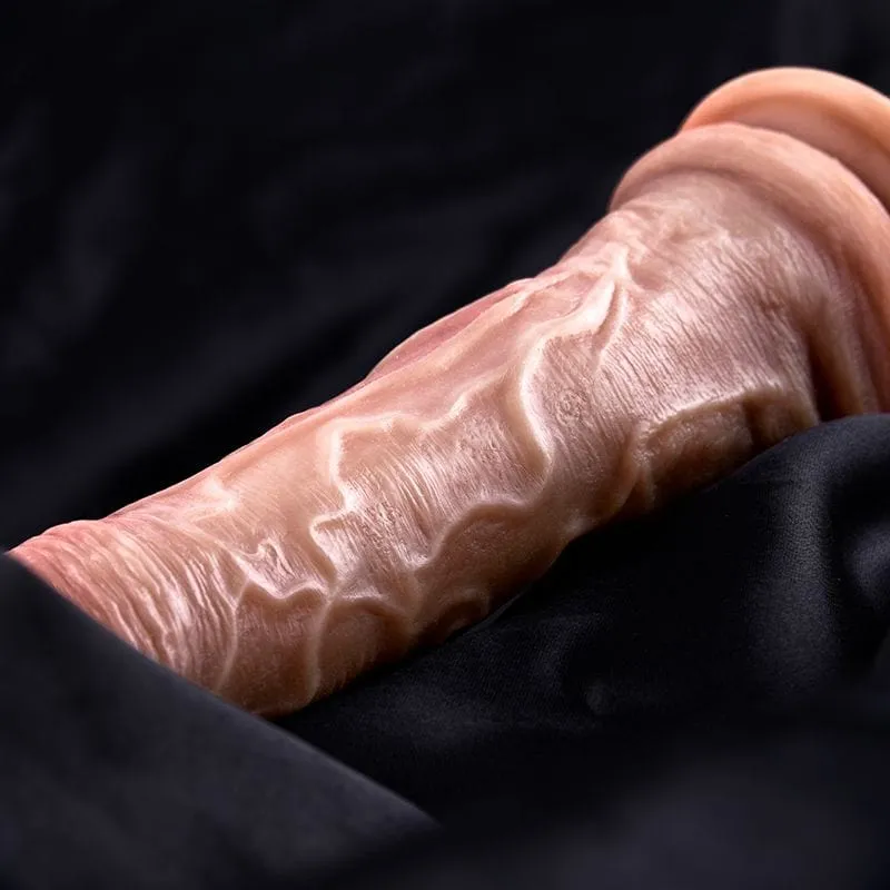 Erocome - Hydrae Thrusting Vibrating Realistic Dildo 8.6" (Brown)
