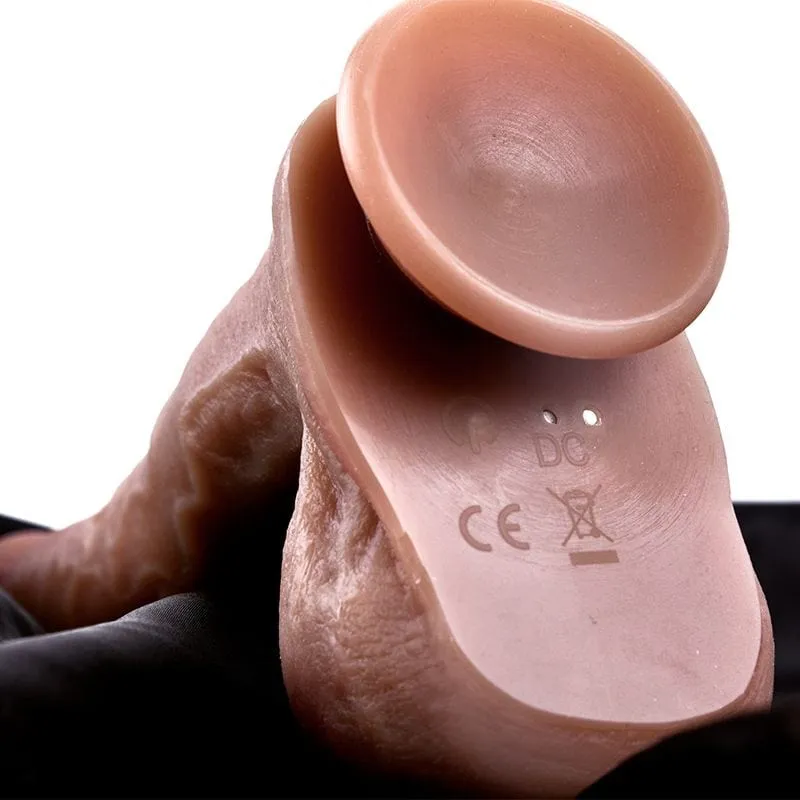 Erocome - Hydrae Thrusting Vibrating Realistic Dildo 8.6" (Brown)