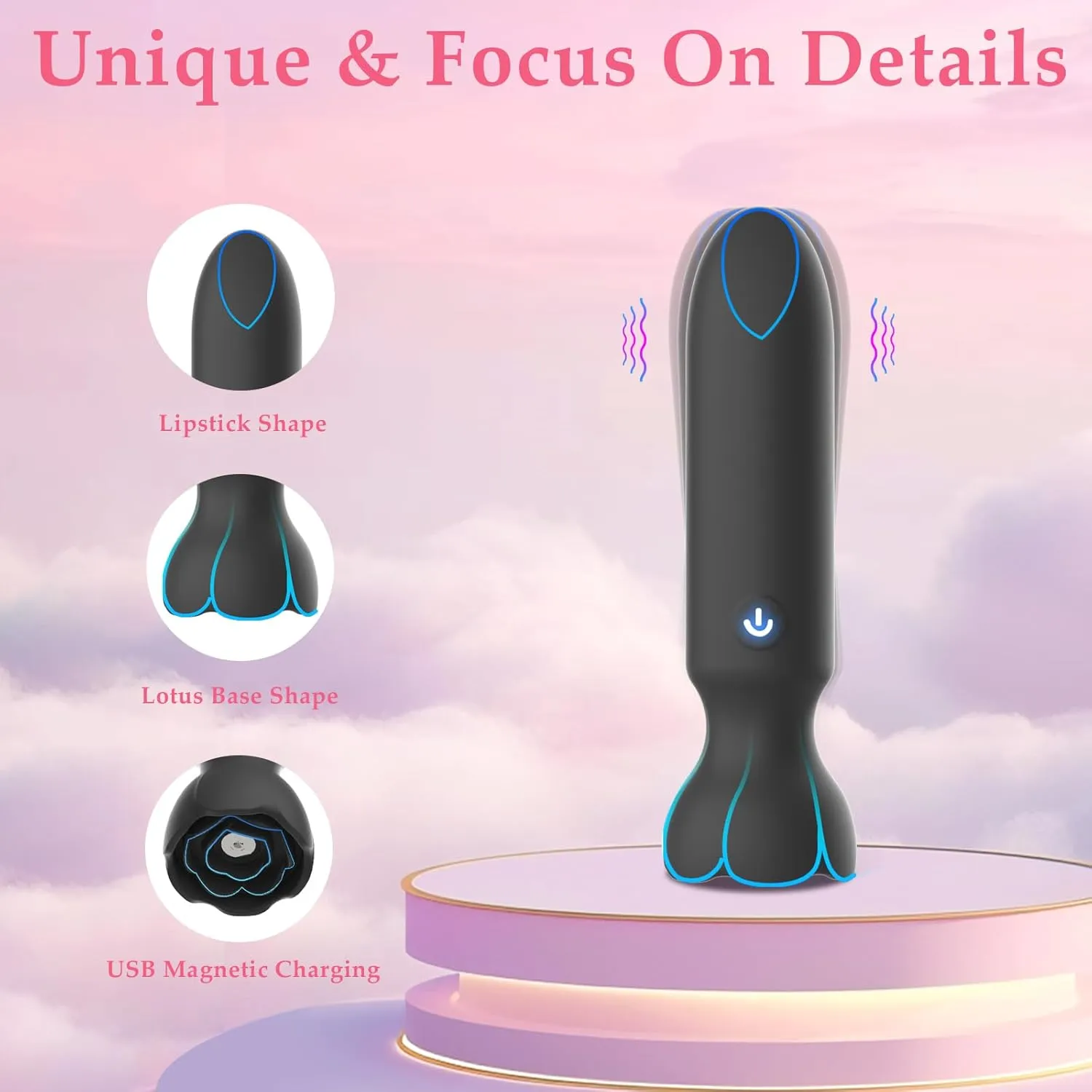 Exomoon App Controlled Rechargeable Silicone Mini Bullet Vibrator #Hold The Moan #Orgasmic Contractions #Real Orgasm