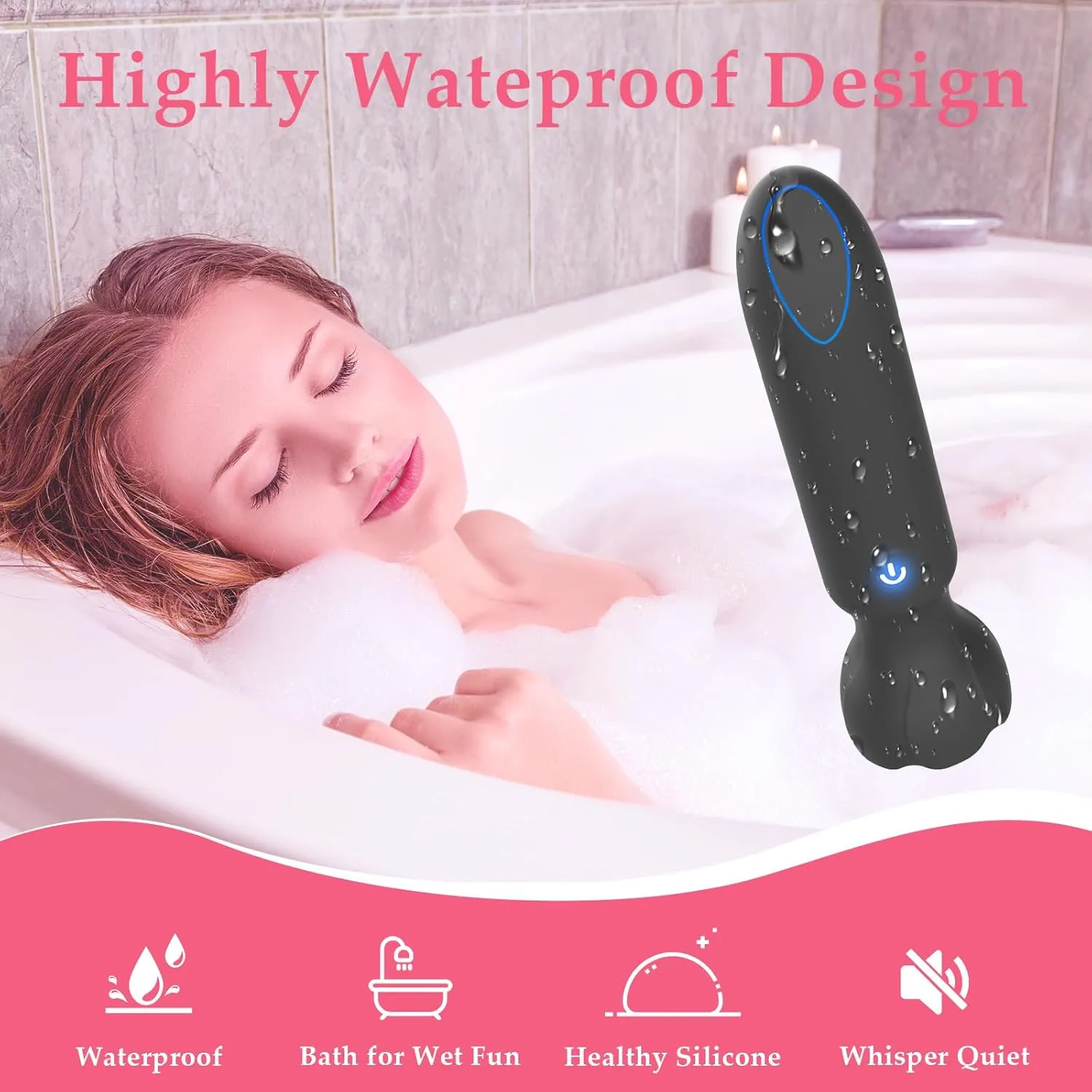 Exomoon App Controlled Rechargeable Silicone Mini Bullet Vibrator #Hold The Moan #Orgasmic Contractions #Real Orgasm