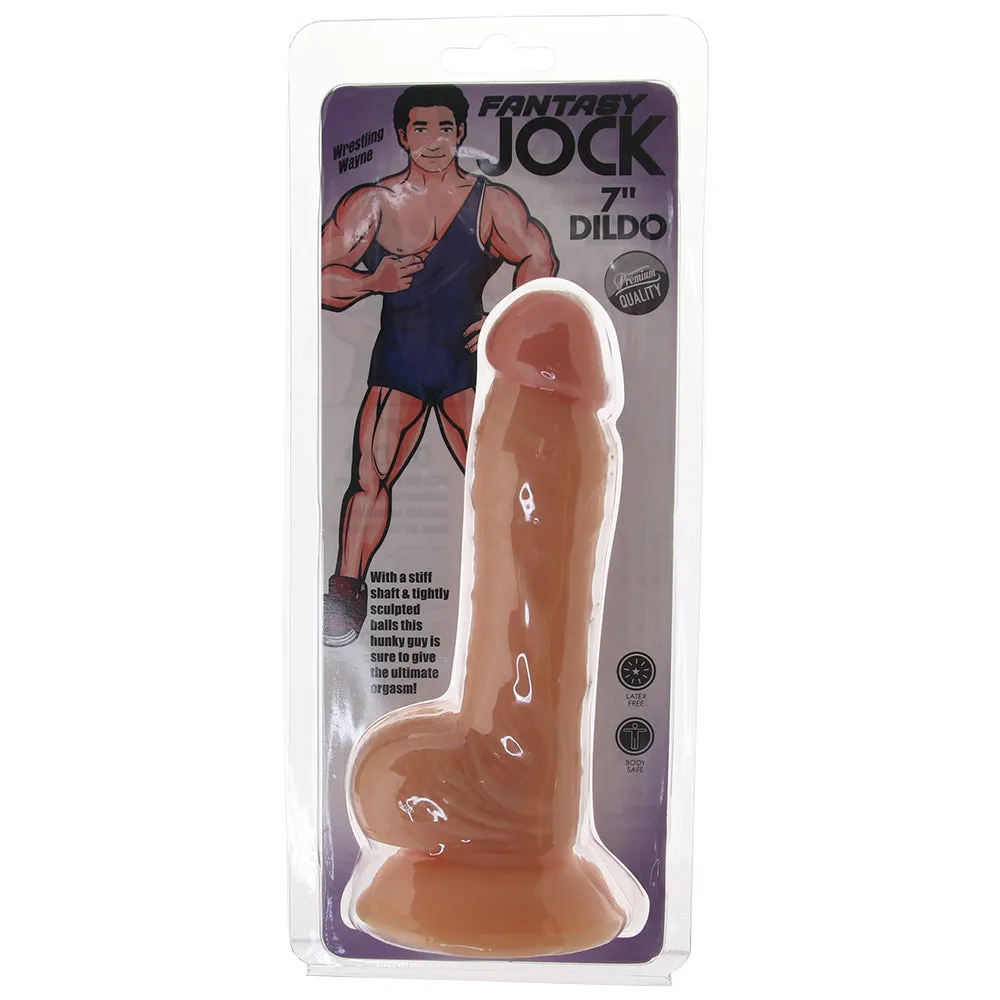 Fantasy Jock Wrestling Wayne 7 Inch Dildo