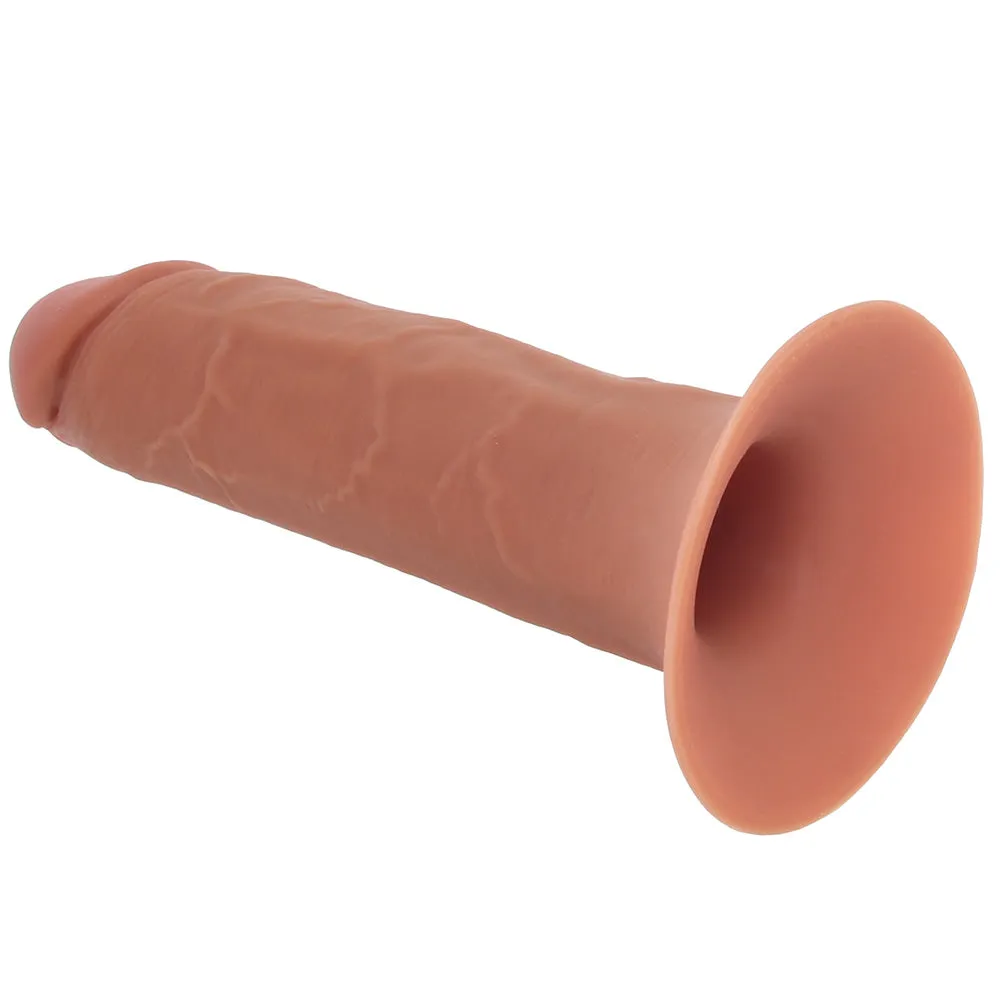 Fantasy X-tensions Elite 8 Inch Hollow Strap-On in Brown