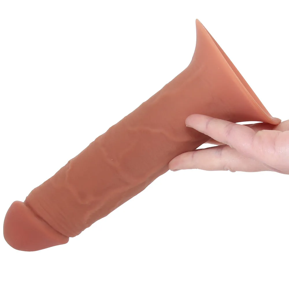 Fantasy X-tensions Elite 8 Inch Hollow Strap-On in Brown