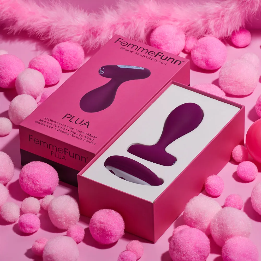 FemmeFunn Plua Remote Control Vibrating Butt Plug