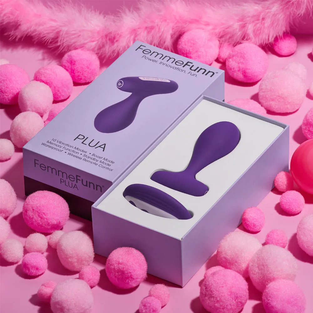 FemmeFunn Plua Remote Control Vibrating Butt Plug