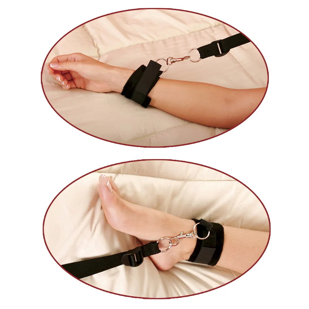 Fetish Fantasy Series Bed Bindings BDSM Restraint Kit