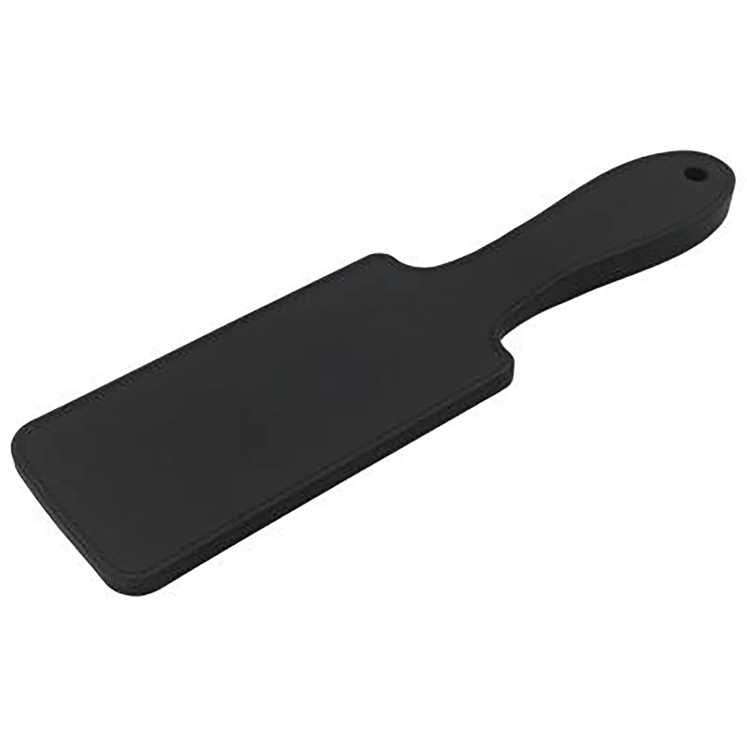 Fetish Pleasure Play Black Square Silicone Paddle