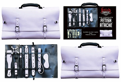 Fetish Pleasure Play Attaché Bondage Kit - Purple