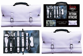 Fetish Pleasure Play Attaché Bondage Kit - Purple
