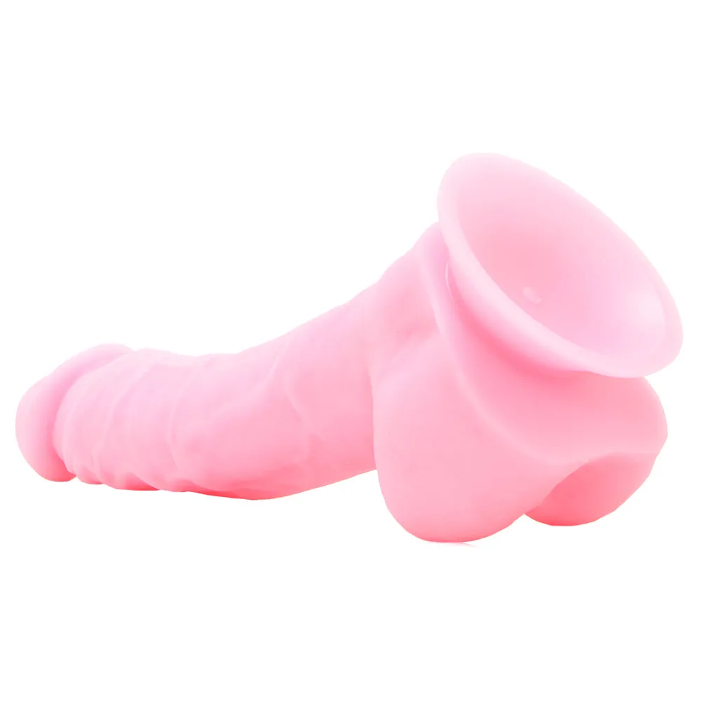 Firefly 5 Inch Pleasures Firm Silicone Dildo in Pink