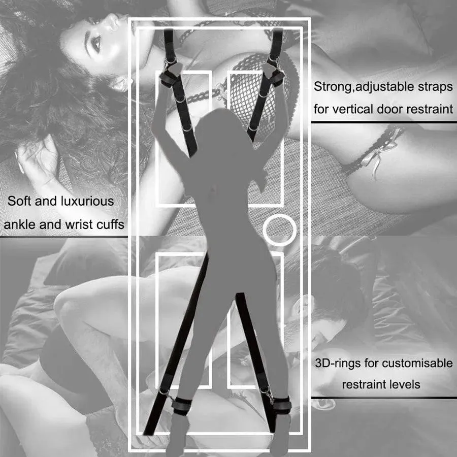 Four-Limbs Cross Sex Bondage