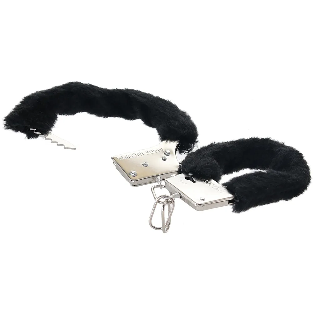Furry Handcuffs In A Bag