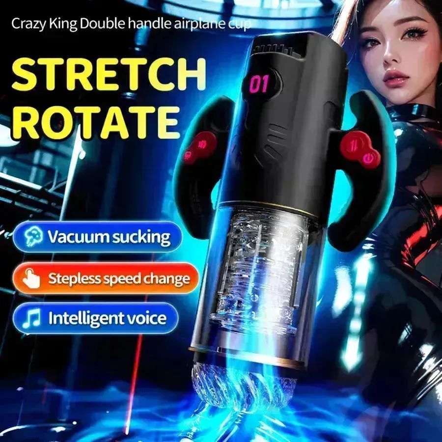 Handheld Thrusting Sex Machine for Men