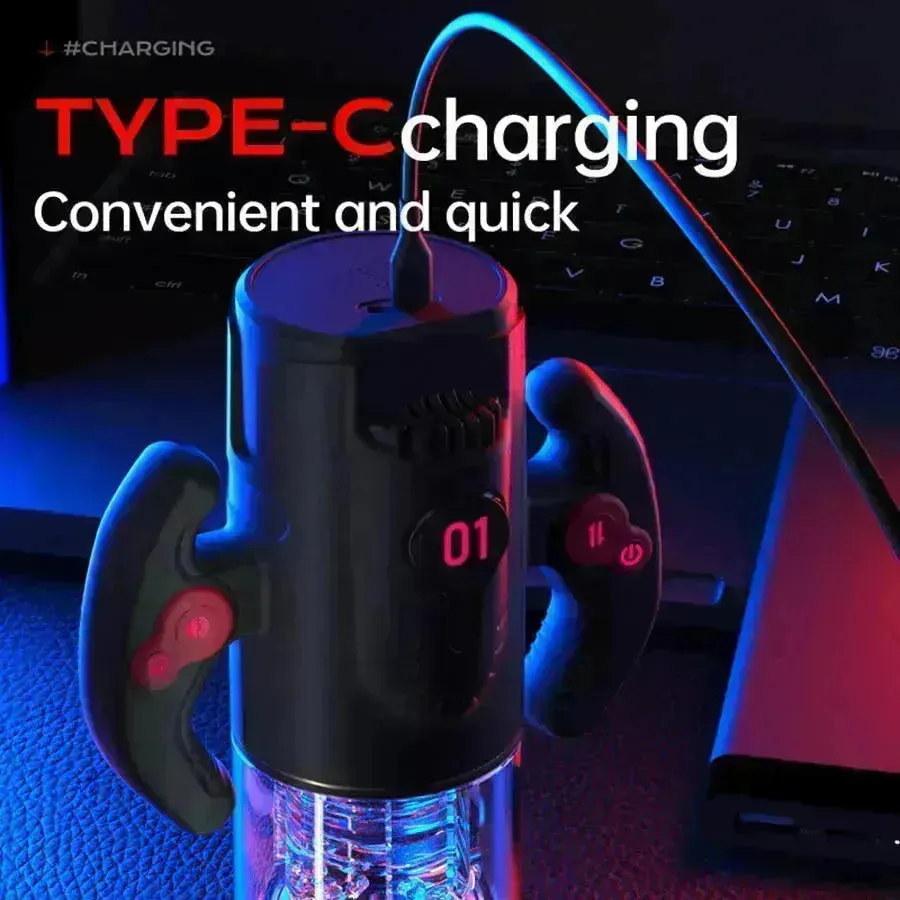 Handheld Thrusting Sex Machine for Men