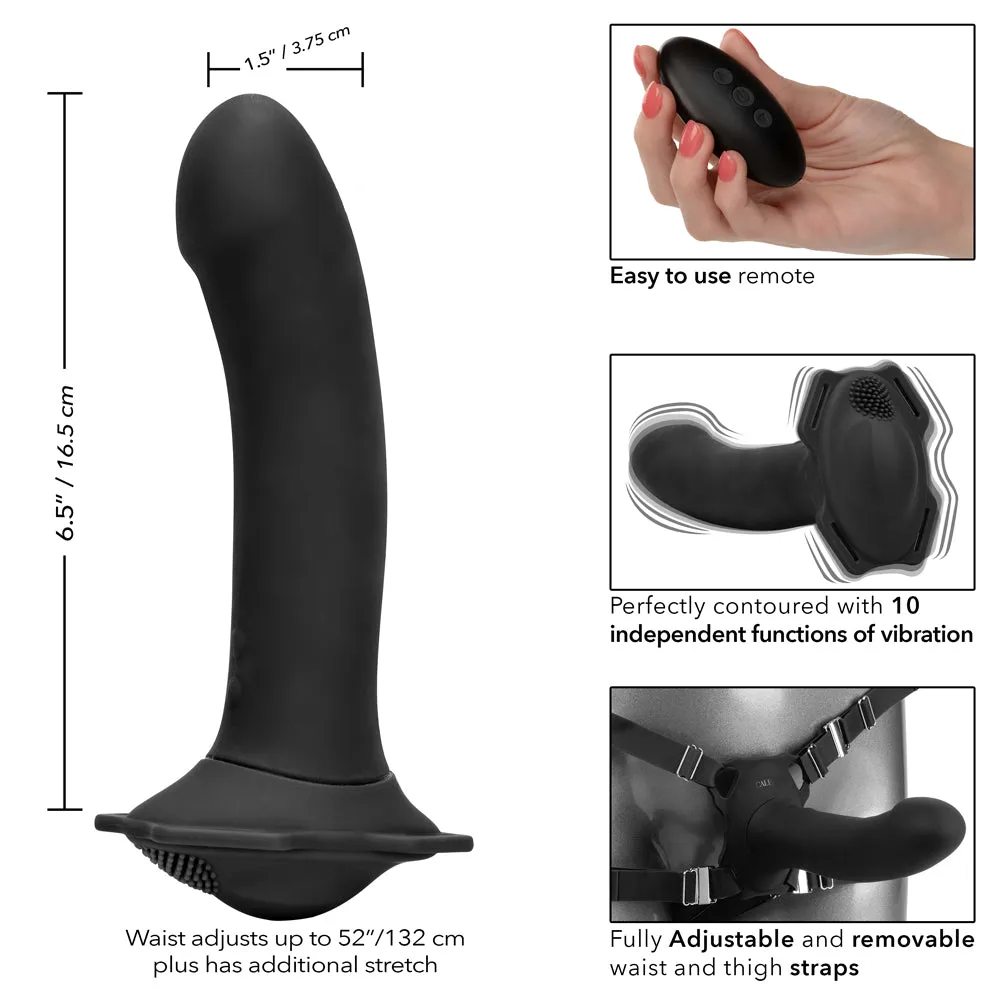 Her Royal Harness Me2 Remote Rumbler Vibrating Strap-On