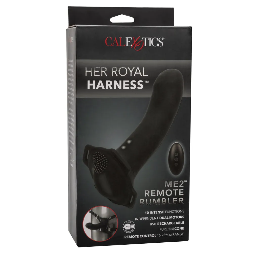Her Royal Harness Me2 Remote Rumbler Vibrating Strap-On