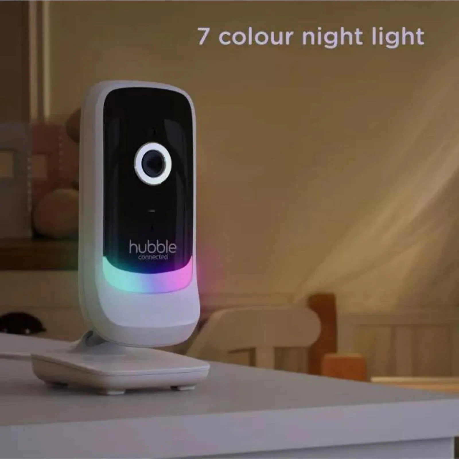 Hubble Nursery Pal Essentials 2.8" Video Baby Monitor White