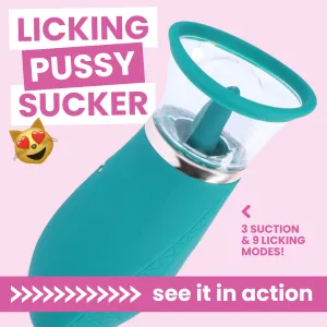 Ikshana Clit Licking & Sucking Tongue | Handheld Clit Pump