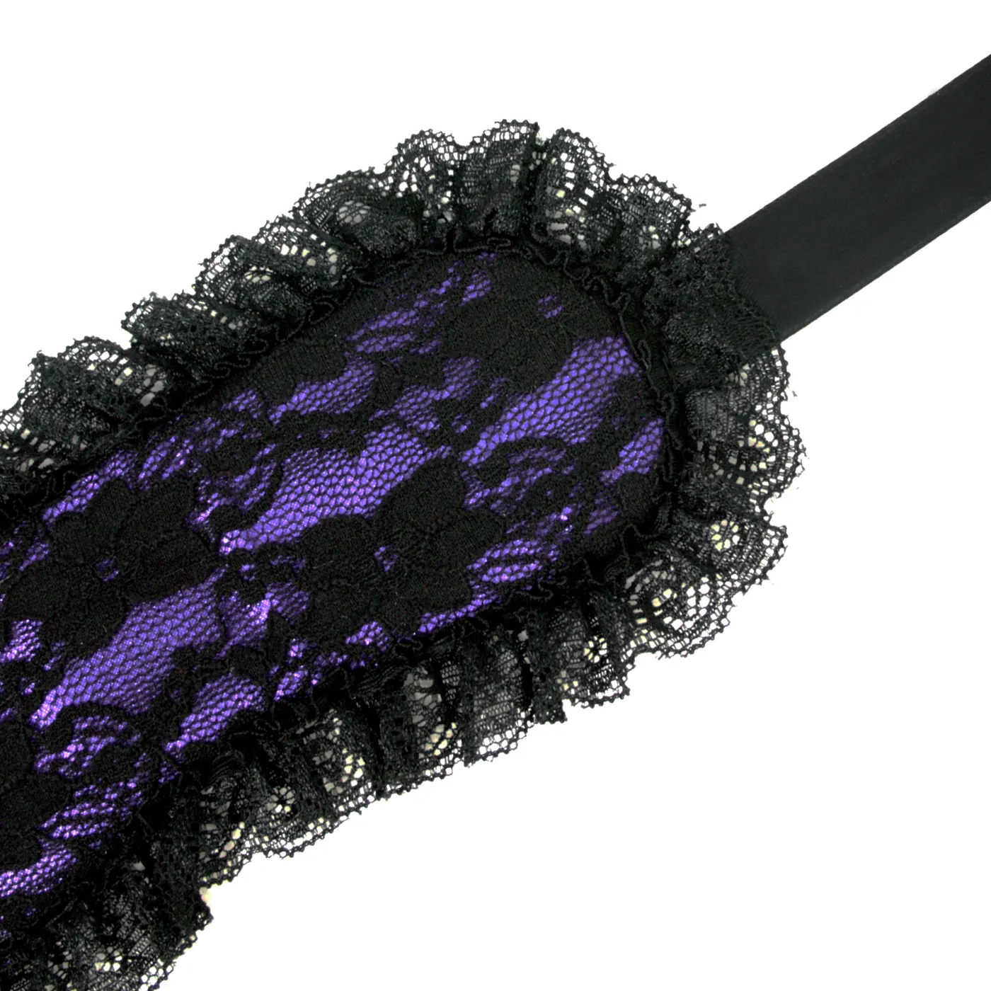 Intimate Bondage Kit For Couples - Silk Lace Blindfold & Cuff Set